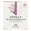 Derma E - Age-Defying Night Creme with Astaxanthin and Pycnogenol - 2 oz.