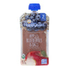 Happy Baby Happy Baby Clearly Crafted - Apple Blueberries and Oats - Case of 16 - 4 oz.