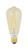 FEIT Electric Vintage Style ST19 E26 (Medium) LED Bulb Soft White 60 Watt Equivalence 1 pk (Pack of 4)