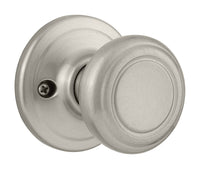 Kwikset Cameron Satin Nickel Dummy Knob Right or Left Handed