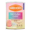 Manischewitz - Macaroons Birthday Cake - Case of 12 - 10 OZ