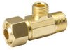 BK Products ProLine 1/2 in. Compression Sizes X 1/2 in. D MPT Brass Tee