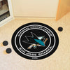 NHL - San Jose Sharks Hockey Puck Rug - 27in. Diameter