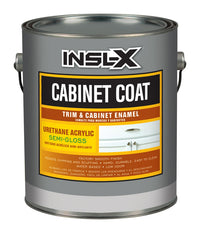 Insl-X Cabinet Coat Semi-Gloss White Tint Base Urethane Acrylic Enamel Cabinet and Trim Paint (Pack of 2)