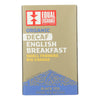 Equal Exchange Organic Black Tea English Breakfast - English Breakfast - Case of 6 - 20 Bags