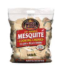 Barbeque Wood Flavors  Mesquite  Cooking Chunks  0.75 cu. ft.