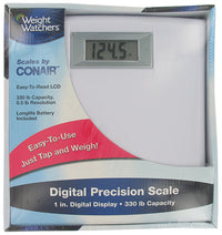 Weight Watchers Ww204wy White Compact Weight Watchers Precision Electronic Scale