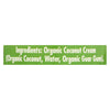 Native Forest Organic Cream Premium - Coconut - Case of 12 - 5.4 Fl oz.