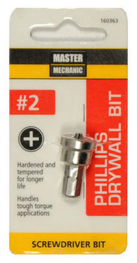 Drywall Bit, #2 Phillips (Pack of 6)