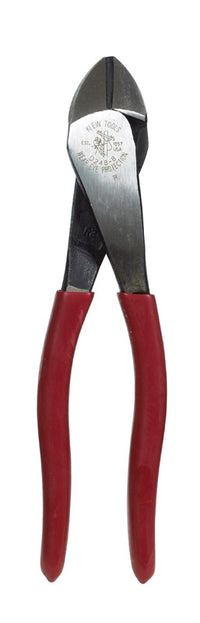 Klein Tools 8 in. Steel Standard Angled Head Diagonal Pliers