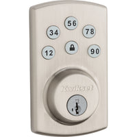 Kwikset  Satin Nickel  Metal  Electronic Deadbolt