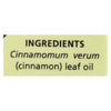 Aura Cacia - Pure Essential Oil Cinnamon Leaf - 0.5 fl oz