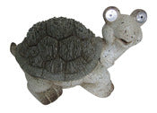 Alpine Corporation QWR472SLR 10" Solar Turtle Statue