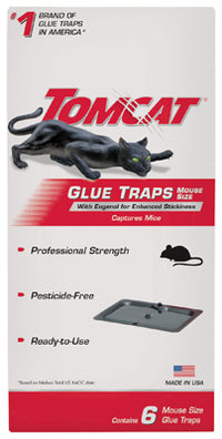 Mouse Glue Traps, 6-Pk.