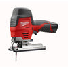 Milwaukee M12 12 V 1.5 A 2800 SPM Red Cordless T Shank Pistol Grip Jig Saw Kit