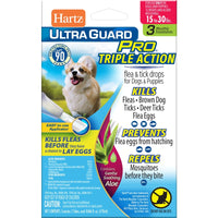 Hartz UltraGuard Pro Liquid Dog Flea and Tick Drops 0.066 oz