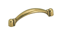 Amerock Allison Cabinet Pull 3 in. Burnished Brass 1 pk