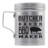 Open Road Brands  Butcher Baker BBQ Maker  BBQ  Seasoning Shaker  Aluminum  1 pk (Pack of 4)