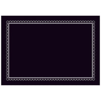 Hy-Ko Black Blank Sign 8.5 in. H x 12 in. W