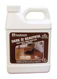 Lundmark Dark & Beautiful Dark Brown Liquid Paste Wax Liquid 32 oz