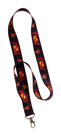 Hillman ASU Sun Devils Polyester Multicolored Decorative Key Chain Lanyard (Pack of 6)