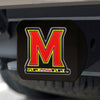 University of Maryland Black Metal Hitch Cover - 3D Color Emblem