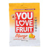 You Love Fruit - Organic Fruit Leather - Mango - Case of 12 - 1 oz.