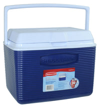 Rubbermaid FG2A1304MODBL 24 Quart Modern Blue Personal Cooler