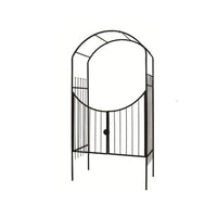 Gardman 96 in. H Black Steel Arbor