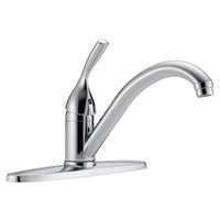 Delta Classic One Handle Chrome Kitchen Faucet