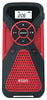 Eton  2.4 in. Red  Weather Alert Radio Flashlight  Analog  Battery Operated