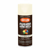 Krylon Fusion All-In-One Satin Dover White Paint + Primer Spray Paint 12 oz (Pack of 6)