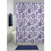 LUNA FLORAL SHOWER CURTAIN