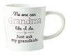 Hallmark Grandma Mug Ceramic 1 pk (Pack of 4)