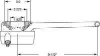 Prime-Line Single Arm Operator With Crank