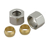 BrassCraft 3/8 in. Compression Brass Nut and Sleeve