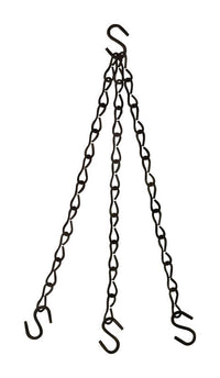 National Hardware Black Steel 18 in. H Extender Chain