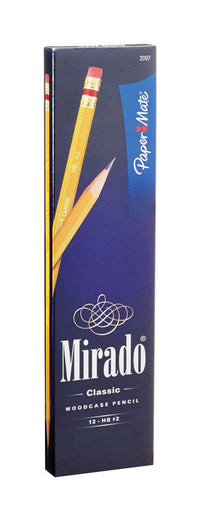 PaperMate  Mirado  No. 2  Wood  Pencil  12 pk (Pack of 6)