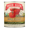 Muir Glen Organic Whole Peeled Tomatoes - Case of 12 - 28 oz.