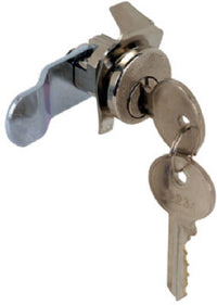 Mailbox Replacement Lock For American Device With 2 Keys, Nickel Finish