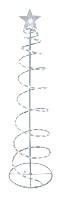 Sienna  Tape Light  LED Spiral Tree  White  Metal  1 pk