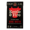 Kettle & Fire Beef Bone Broth  - Case of 6 - 16.9 OZ