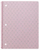 Continental Accessory Pink Recyclable Highly-Fashionable Notebook 8 L x 10.5 W in.