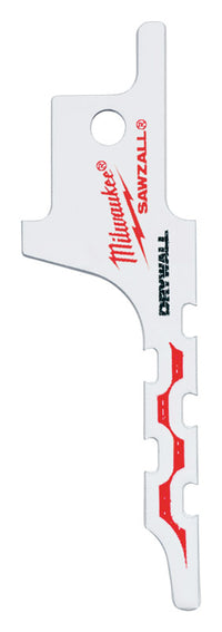 Milwaukee  Drywall  2-1/2 in. Bi-Metal  Snub  Reciprocating Saw Blade  5 TPI 1 pk