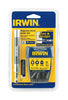 Irwin Phillips/Slotted/Square Drive Guide Bit Set S2 Tool Steel 21 pc