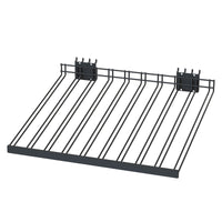 Wiremasters 3.5 in.   H X 22.5 in.   W X 18 in.   L Black Sprinkler Head Wire V1 Display Shelf Metal