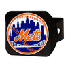 MLB - New York Mets Black Metal Hitch Cover - 3D Color Emblem