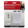 Prime Indoor Wireless Remote Timer 125 V White