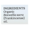 Aura Cacia - Organic Essential Oil - Frankincense - .25 fl oz