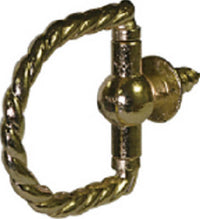 Screw Rings, Braided Brass, 1.25-In., 2-Pk.